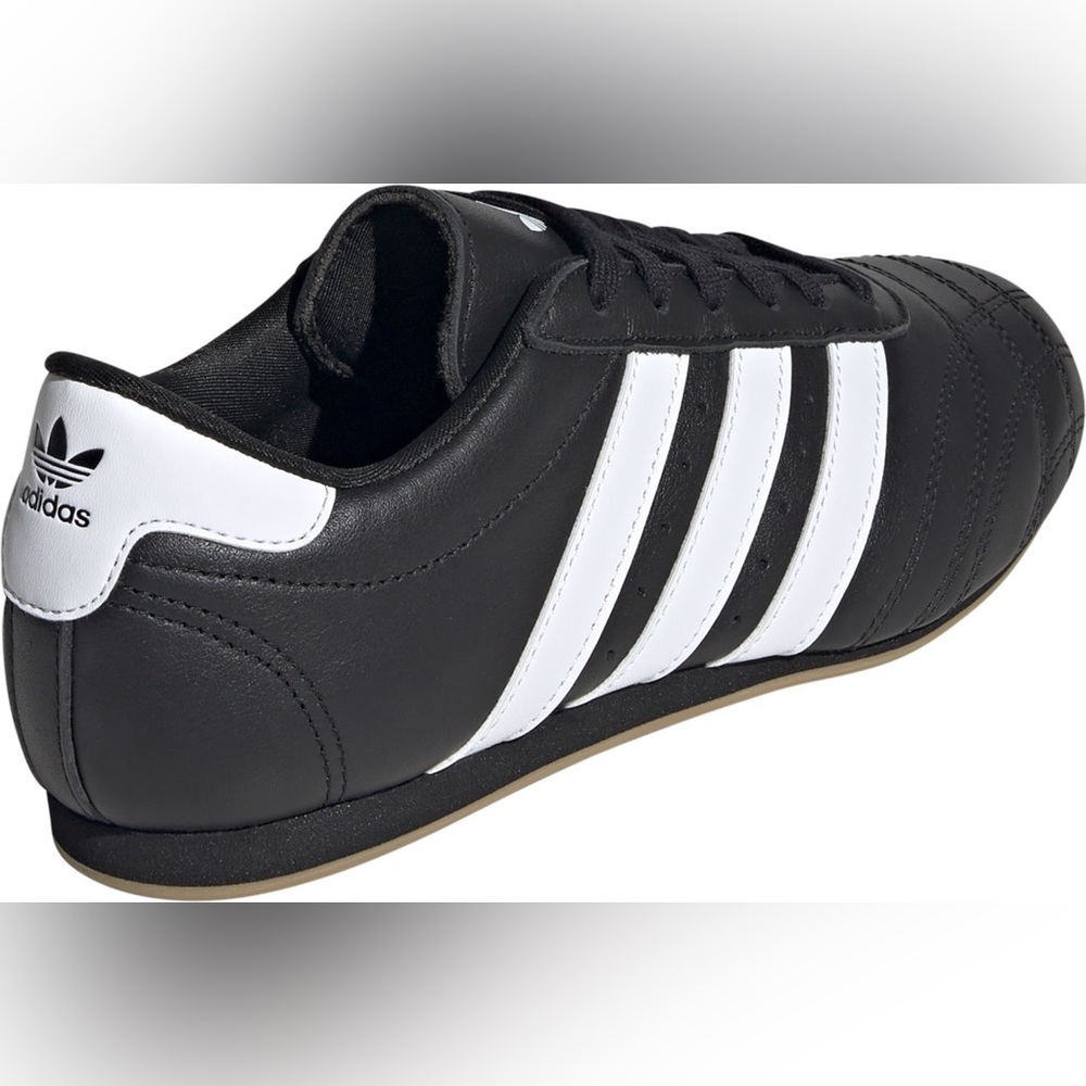 🆕 adidas Taekwondo Lace W Women’s Size 8 Black/White Leather Sneakers NIB - Picture 3 of 8
